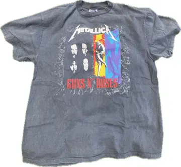 Metallica Guns N' Roses 티셔츠 1992년 L 사이즈