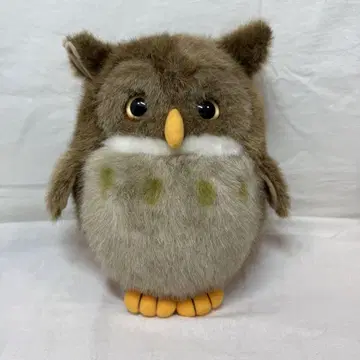 올빼미 봉제 인형 높이 약 23cm ALFANATURE LAND