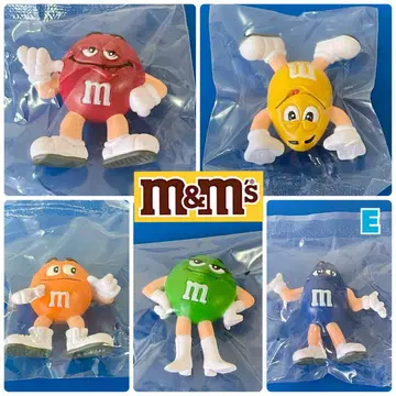 M&M'S 엠앤엠즈 피규어 아메리칸 5개 세트 No.E