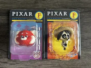PIXAR Happy 복권 F상 페이스 마그넷 2종 세트