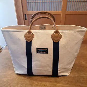 LL.Bean 토트백 캔버스 화이트