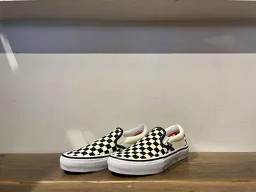 VANS SKATE SLIPON 슬립온 체커 US 정품 26.5