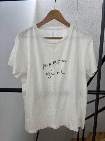 MARFA girl 화이트 T POP BY JUN