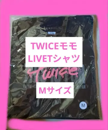 TWICE 모모 THIS IS FOR LIVE 티셔츠 M 사이즈 momo