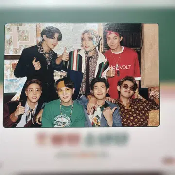 BTS 앨범 관련 레코드 플레이어 세트