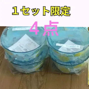 산리오 시나몬 당첨 복권 제일복권 플라 보울 블루 4종 세트