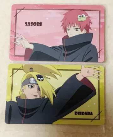 NARUTO 나루토 돌풍전 산리오 콜라보 카드 전갈 데이다라