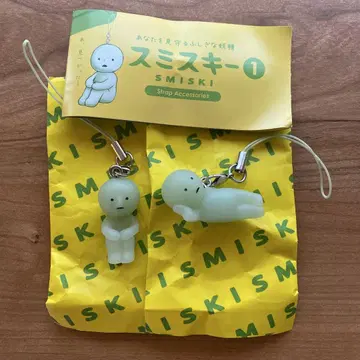 스미스 키 스트랩 액세서리 가챠가챠 히자카에 스키 고로네스키