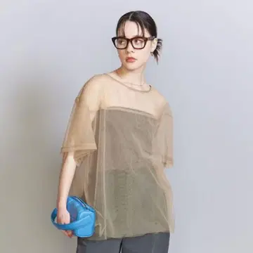 뷰티 앤 유스 얇은 명주 풀오버