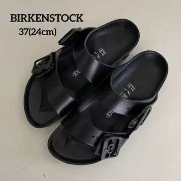 BIRKENSTOCK 애리조나 EVA 블랙 샌들 37