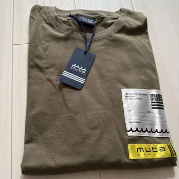 muta marine 미사용 새상품 올리브 티셔츠 카키