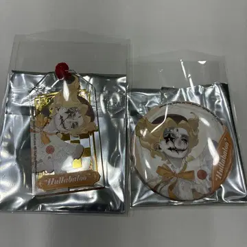 제5인격 마네키네코 캔뱃지 아크릴 금박 부적 후라바루
