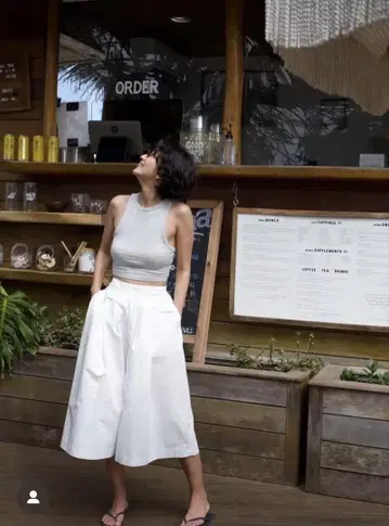 Nala Dress pants white 드레스 팬츠 화이트