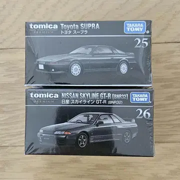 토미카 프리미엄 도요타 수프라 & 닛산 스카이라인 GT-R