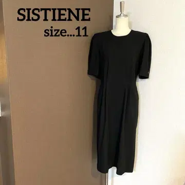 SISTIENE 시스티네 블랙 포멀 원피스 예복 관혼상제