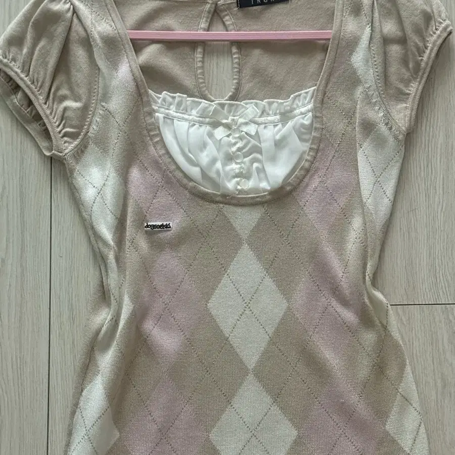 Tシャツ・カットソー 2000ARCHIVES CAR PLATE DRAPED TOP 5BJH1601 2000Archives CAR PLATE DRAPED TOP (CHARCOAL on Bunjang