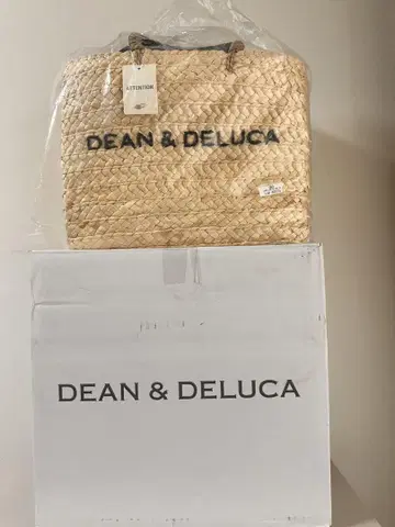 새상품 DEAN&DELUCA 빔즈 크로셰 바스켓 백