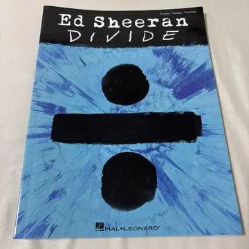 에드 시런 Ed Sheeran DIVIDE 디바이드 악보 피아노