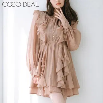 COCODEAL 코코딜 프릴 미니 원피스 1