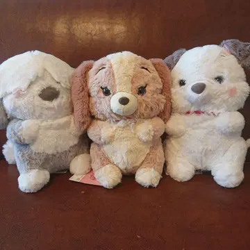 3종 세트 Aimery BIG 봉제 인형 ~Dogs~ 디즈니 캐릭터