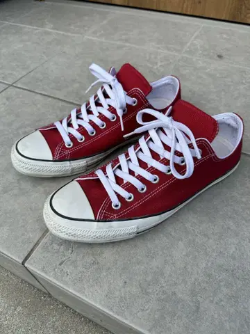 CONVERSE 올스타 100주년 REACT 레드 스니커즈