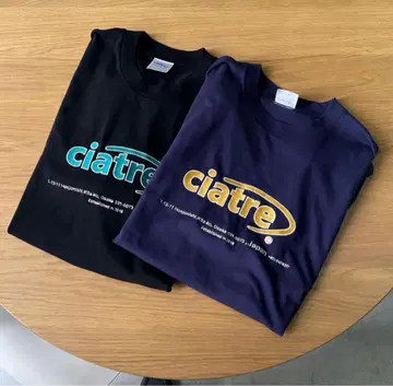 ciatre 로고 반팔 티셔츠