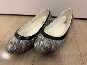 Crocs 플랫 슈즈 그레이/블랙