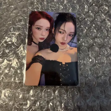 aespa 카리나 윈터 드라마 워너 트레이딩 카드