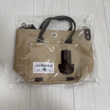 이누지마 가방 제작소 토트백 베이지