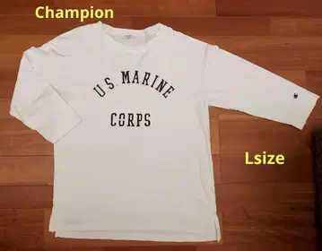 챔피온 U.S.MARINE CORPS 티셔츠 스텐실
