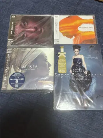 Misia 고음질 CD 4종 세트 미개봉품
