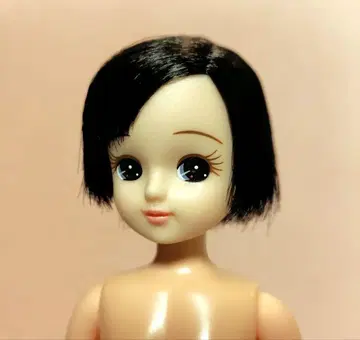리카짱 캐슬 검은 머리 숏 새상품급