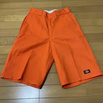 디키즈 루즈핏 하프 팬츠 30 오렌지