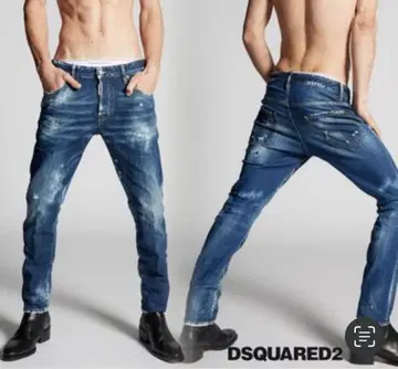 DSQUARED2 데미지 데님 스케이팅 진