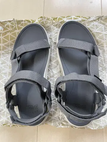 Teva 스포츠 샌들 그레이 USA5