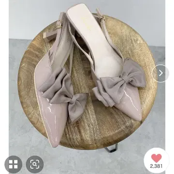 다즐링 리본 펌프스 24cm