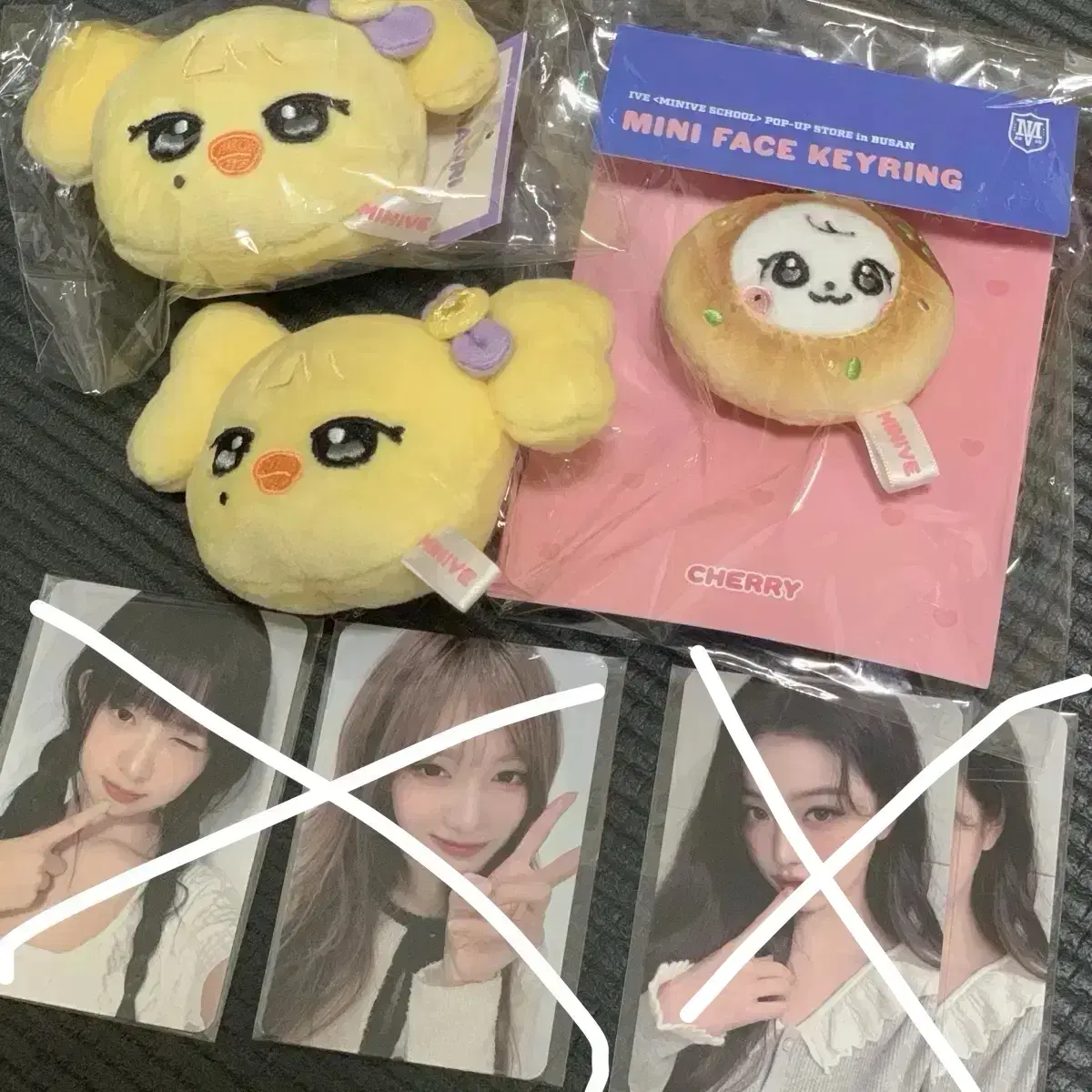 アイドル IVE MINIVE FLUFFY PLUSH 30cm ver NAORI IVE Naori REI Minive Mega Cushion official Limited Plush
