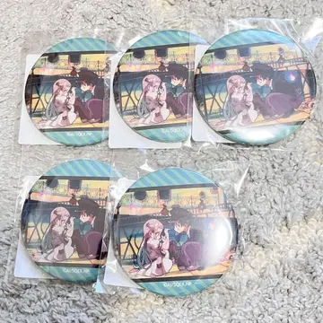 하나코군 제비뽑기 도 F상 네네&츠카사 캔뱃지 5개