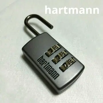 레어 미사용 하트만 하트만 금속제 자물쇠 다이얼식 3자리