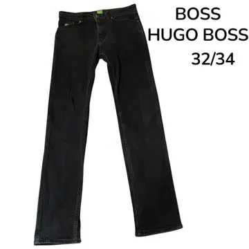 인기 보스 휴고보스 BOSS 데님 블랙 팬츠 32/34