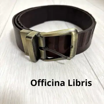 Officina Libris(오피치나 리브리스) 벨트 브라운