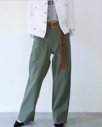 매디슨 블루 네이비 와이드 팬츠 사이즈 05