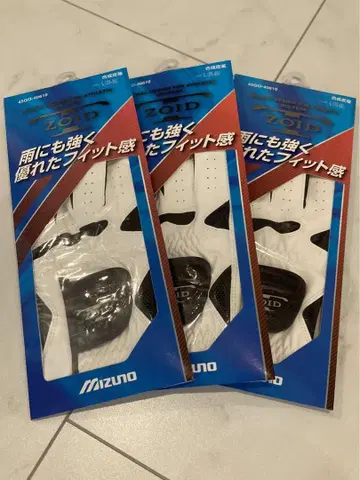 Mizuno ZOID 골프 그로브 L 사이즈 화이트