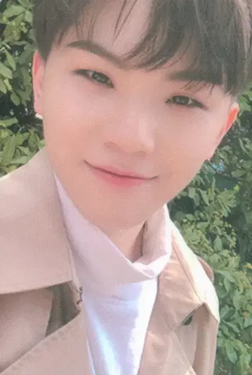 SEVENTEEN An Ode WOOZI 트레이딩 카드 브라운