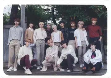SEVENTEEN D'ICON 클리어 카드