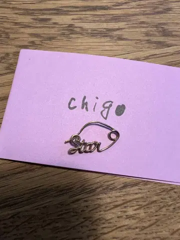 chigo star 골드 귀걸이 한쪽 귀용