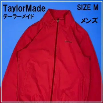 TAYLOR MADE 테일러메이드 풀 집업 자켓 레드 M
