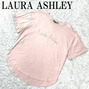 택 포함 새상품 LAURA ASHLEY 반팔 티셔츠 핑크 40 B889