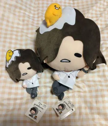 산리오 구데타마 Jin akanishi 봉제 인형 세트 묶음 판매