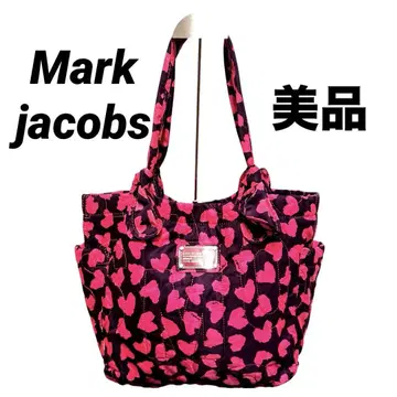 MARC BY MARC JACOBS 마크제이콥스 올 패턴 하트 토트백